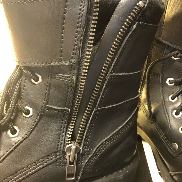 Altimate Leather Motorcycle Snowmobile Boot New York style Leather Size 12 Men’s - Picture 8 of 12